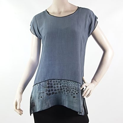Swing Tunic - Pieced - Gray