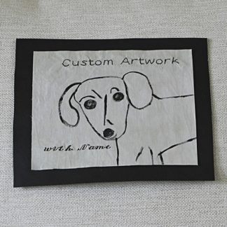 Pillow - Large - 16" x 16" or up to 256 square inches - with custom artwork from your photo and personalization