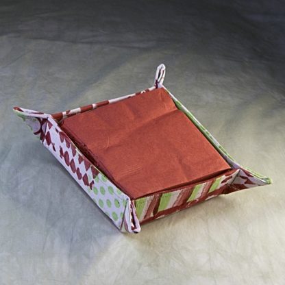 Holiday Cocktail Napkin Container